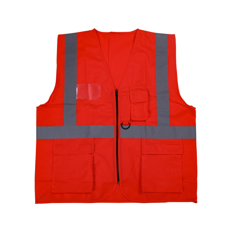 Multi-Pocket Knitted Version Reflective Vest